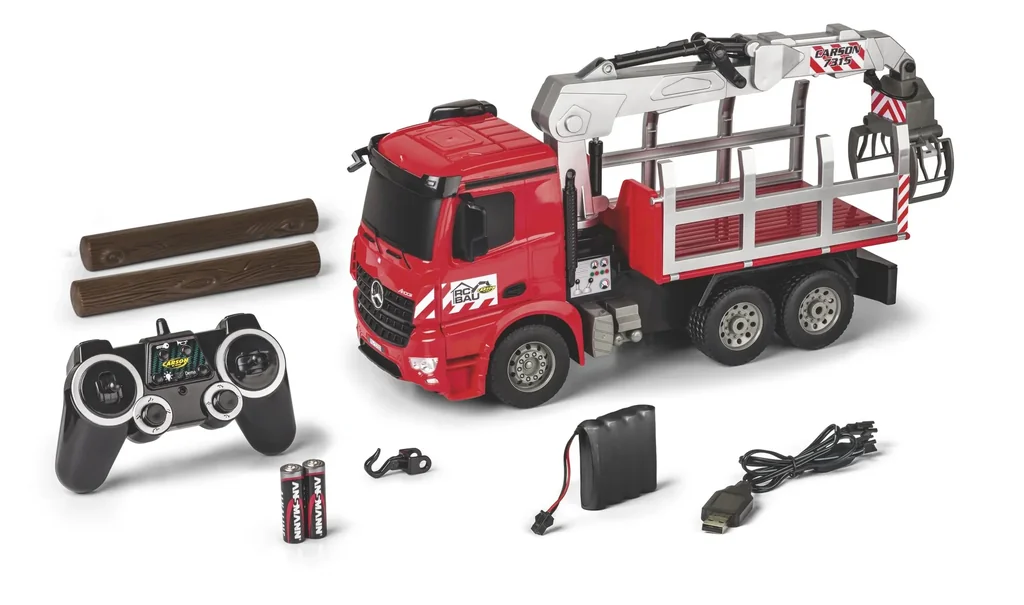 RC LKW MB Arocs Holztransporter 1:20 - 100% RTR