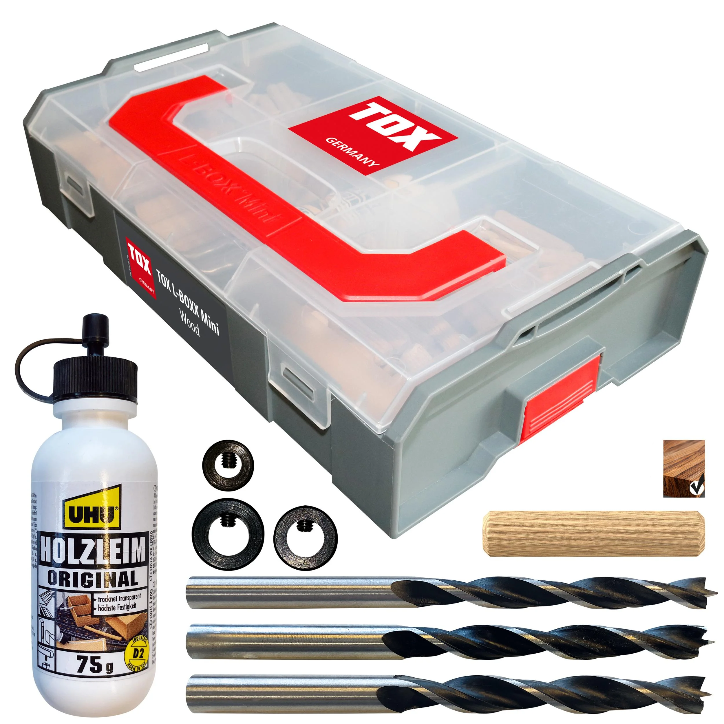 L-Boxx Mini Wood Sortiment 207-teilig