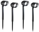Solar LED Spot Gartenleuchte - 4er Set