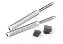 Zester-Reibe, 2-er Set, edelstahl