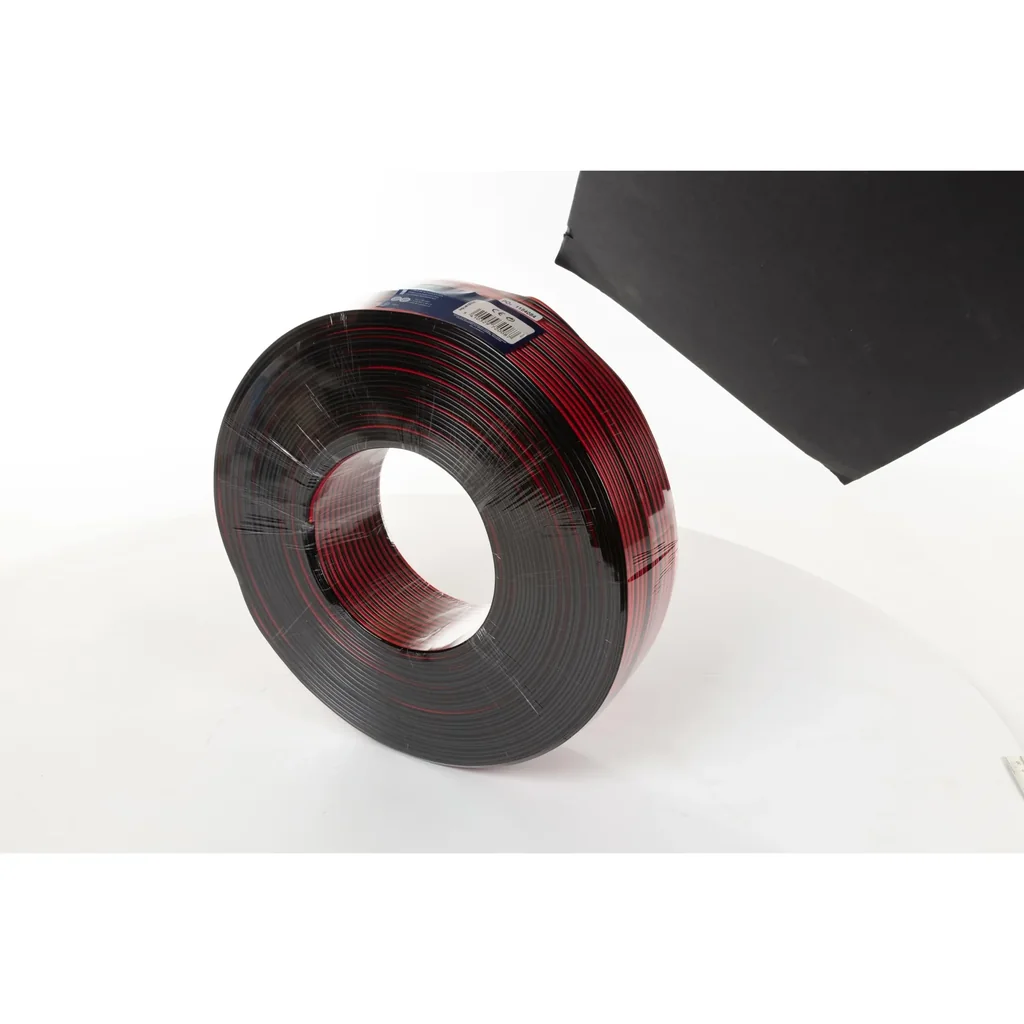 cca-lautsprecherkabel - rot/schwarz - 2 x 1.50 mm² - 300 m