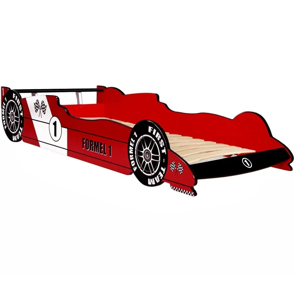F1-Rennbett rot