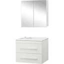 Badezimmermöbel Style 60cm links - Mat Weiss