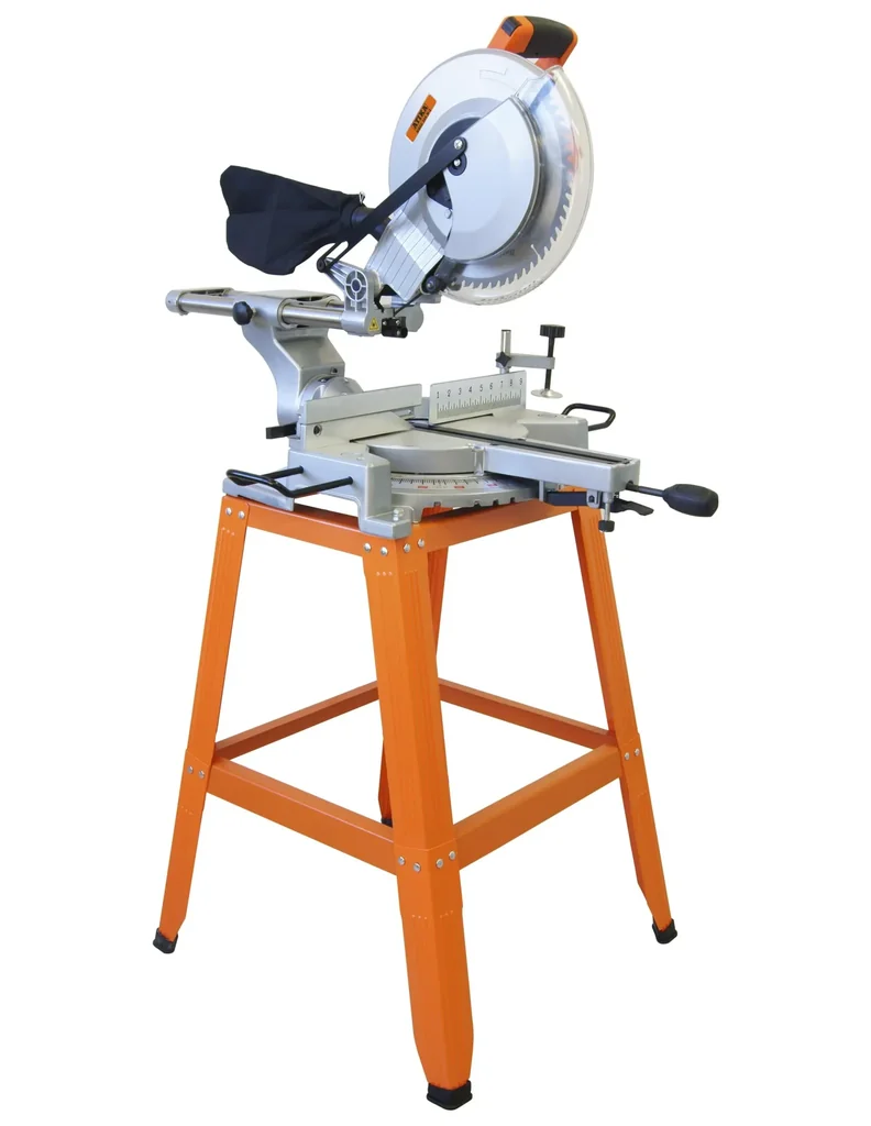 Kapp- & Gehrungssäge KGSZ 305 N-2 mit Zugfunktion und Untergestell