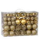 Weihnachtskugeln - Christbaumschmuck - Gold 100 Stk.