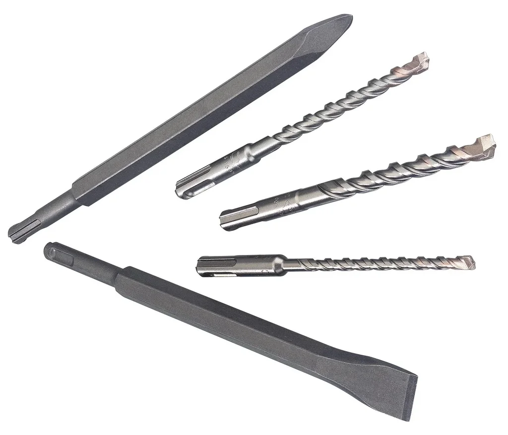 SDS-plus Bohrer-/Meißelset, SP, 5-teilig