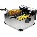 Fritteuse Doppel-Friteuse - 2×3 Liter 43 cm