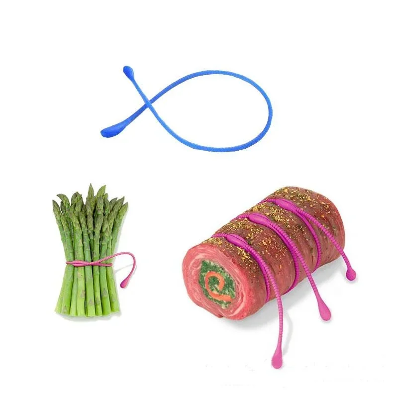 Silikon - Binder 39cm, 6 Stück