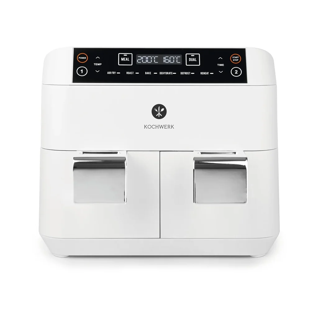 Heißluft-Fritteuse Doppelkorb Kochwerk