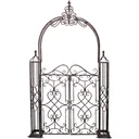 Pforte mit Rosenbogen "Towada"