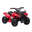 Mini Elektro-Quad Kinder Elektro ATV Kinderwagen LED Frontlicht Kinderfahrzeug Kindermotorrad Elektroquad für 18-36 Mo