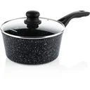Kochtopf Ø20 cm Schwarzer Marmor
