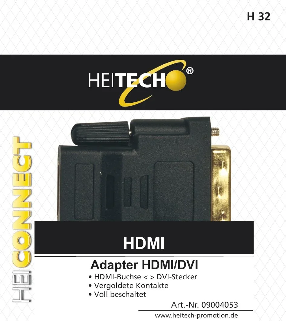 Adapter HDMI/DVI