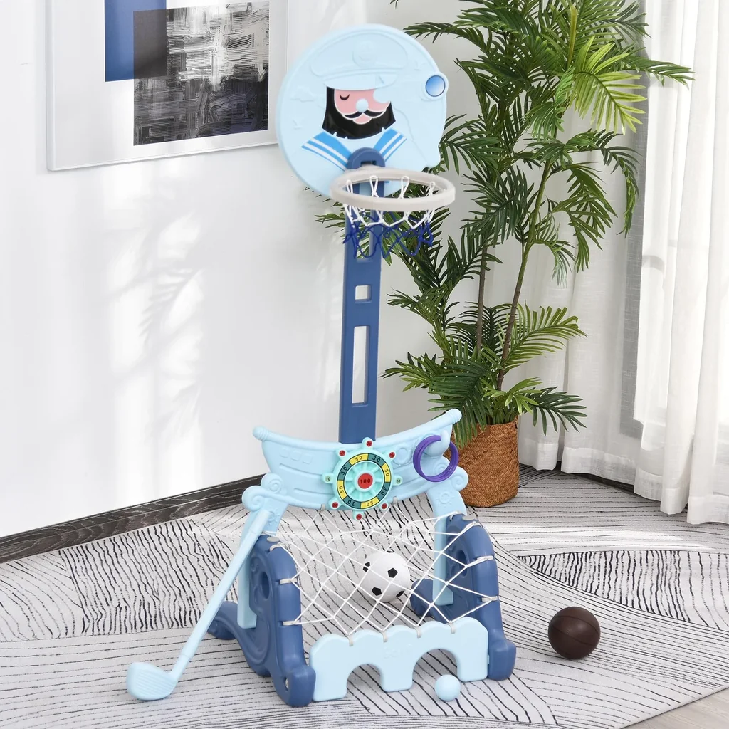 4-in-1 Kinderspielset höhenverstellbar