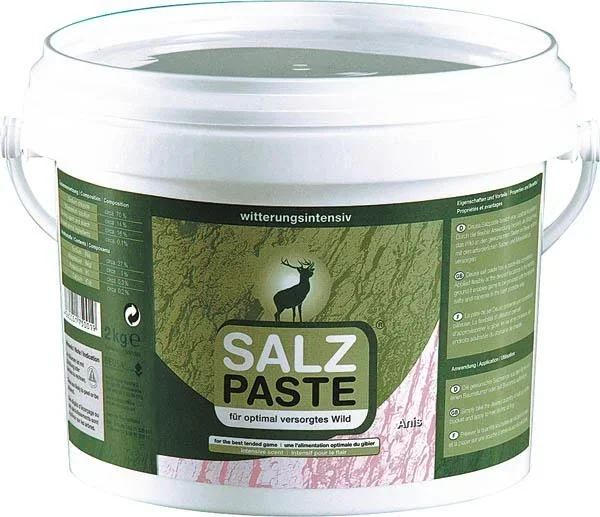 Anis Salzpaste 2 kg - versorgt Wild/ FHH Forstwirtschaft empfohlen