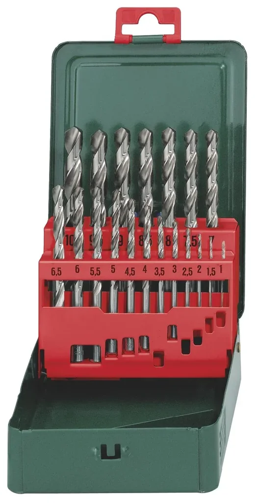 HSS-G-Bohrerkassette, "SP", 19-teilig