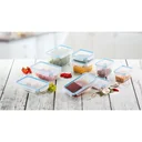 Mehrzer - Frische Schüssel 1,5 Liter - Click-and-Lock - Blau