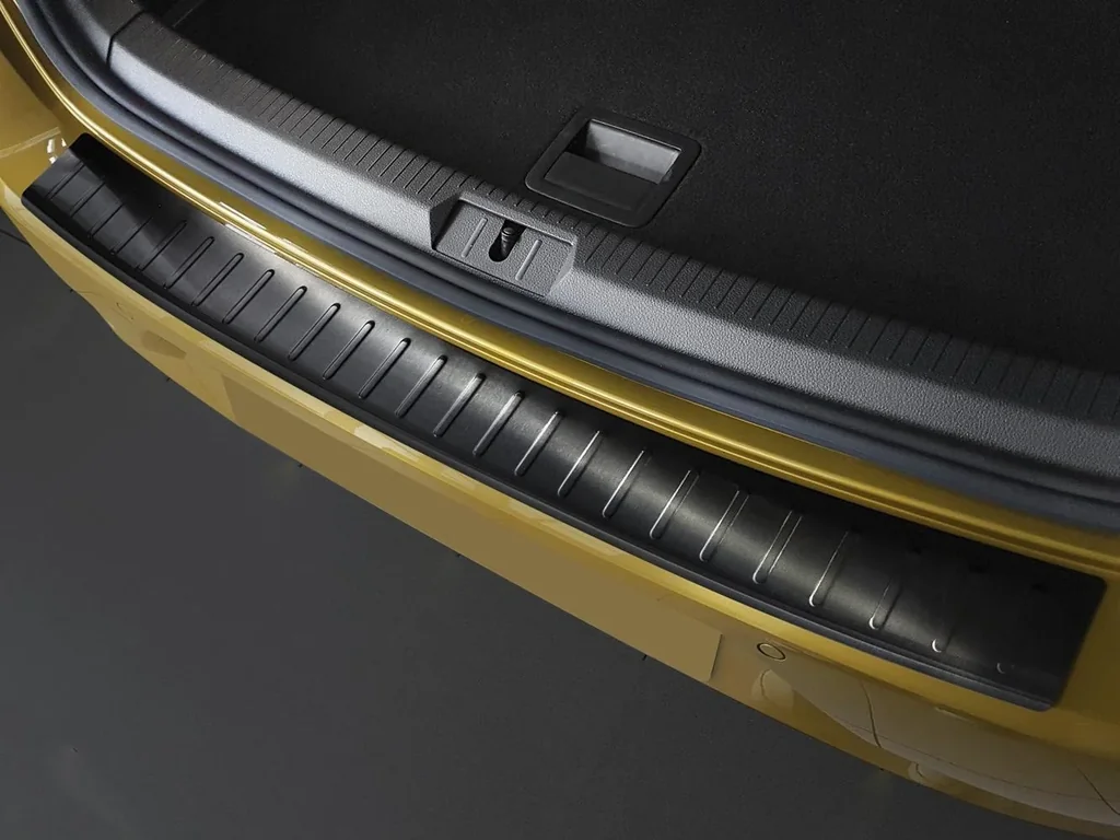 Ladekantenschutz Edelstahl für VW Golf VII 5D - graphite / black, Baujahr 2012-2017, FL 2017>