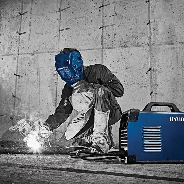 Schweißhelm HYWH-600S (blau)