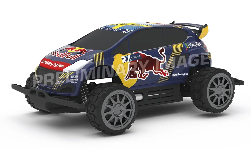 RC Auto 2,4GHz Red Bull Peugeot WRX 208 - Rallycross, Hansen -PX- Carrera(C) Profi(C) RC