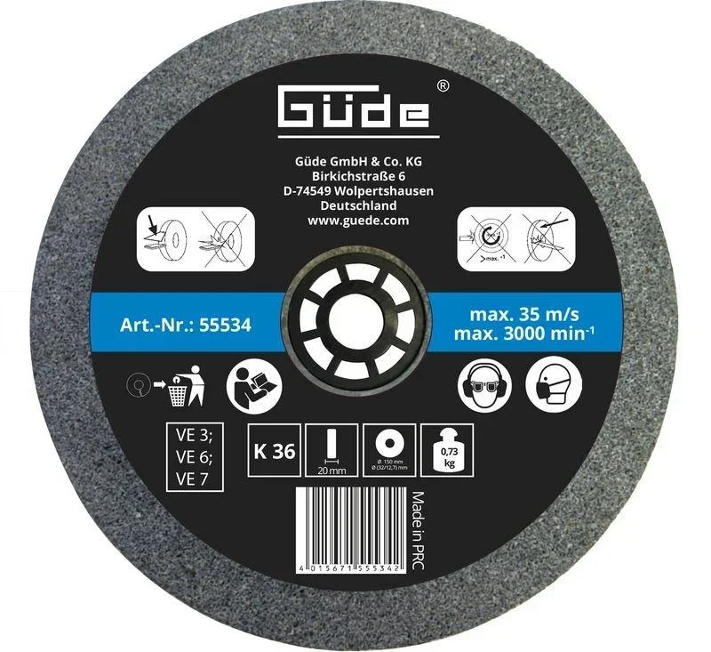 Schleifscheibe 150x20x32mm - K36