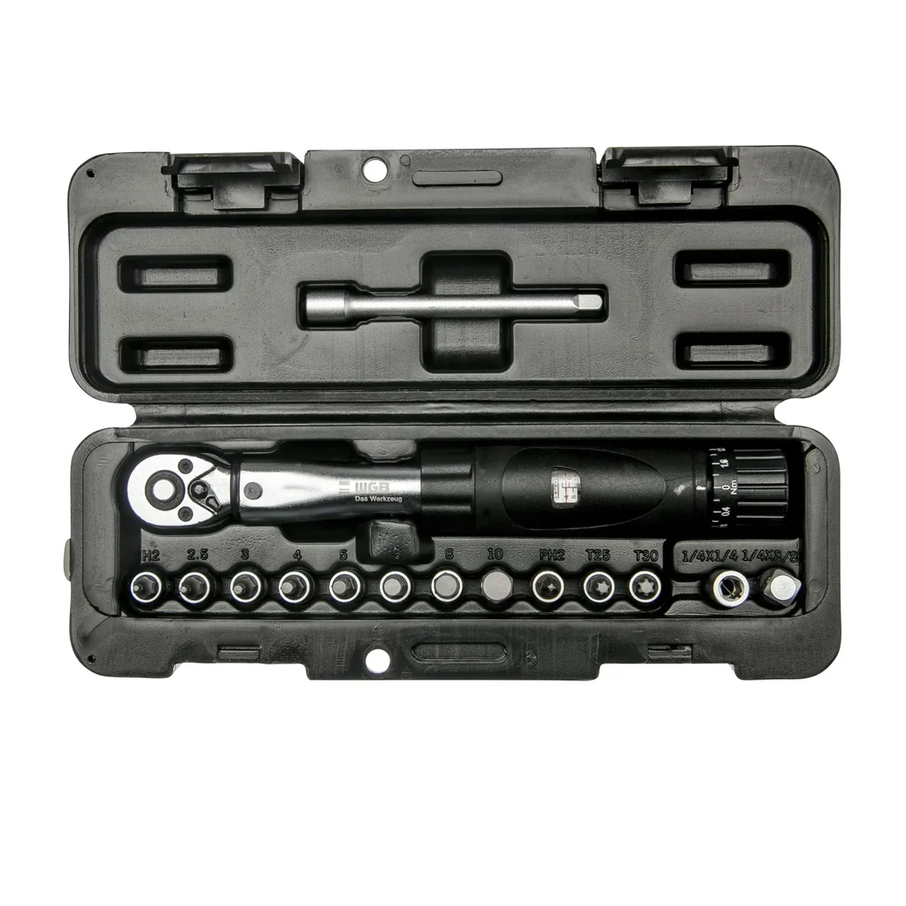 Fahrrad-Drehmomentschlüssel - 2 - 24 Nm - 15 teilig