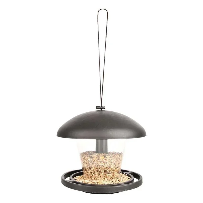 Vogelfuttersilo Schwarz
