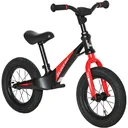 Balance Fahrrad - Gummireifen - Schwarz/Rot - 90 x 40 x 54-58,5 cm