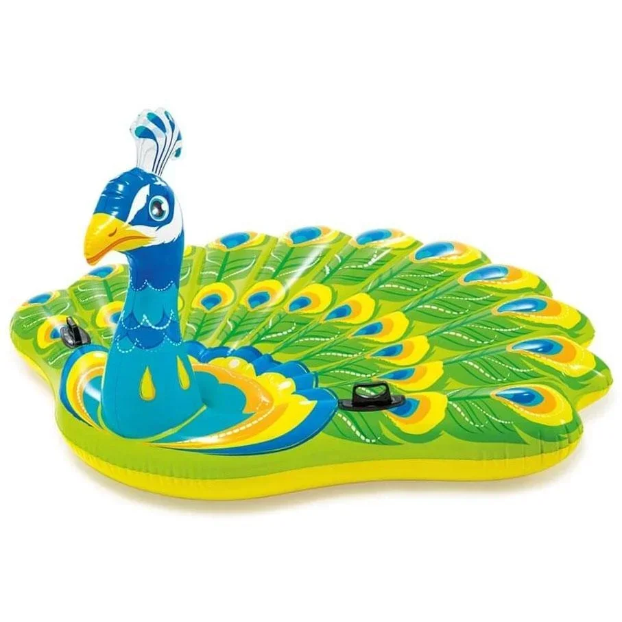 Mega aufblasbarer Pfau
