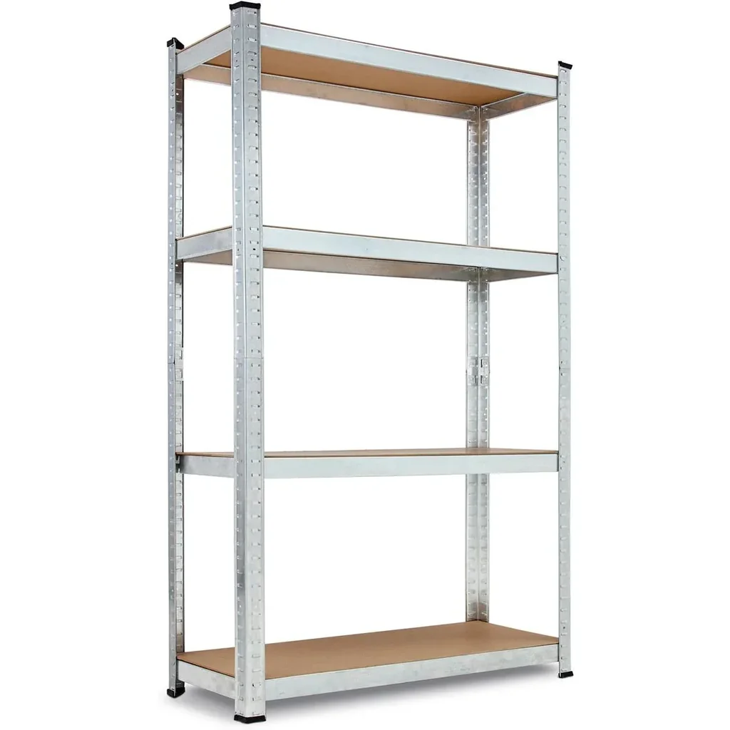 Verstärktes Lagerregal 5 Fachböden - MDF - 160 x 90 x 40 cm max 700kg