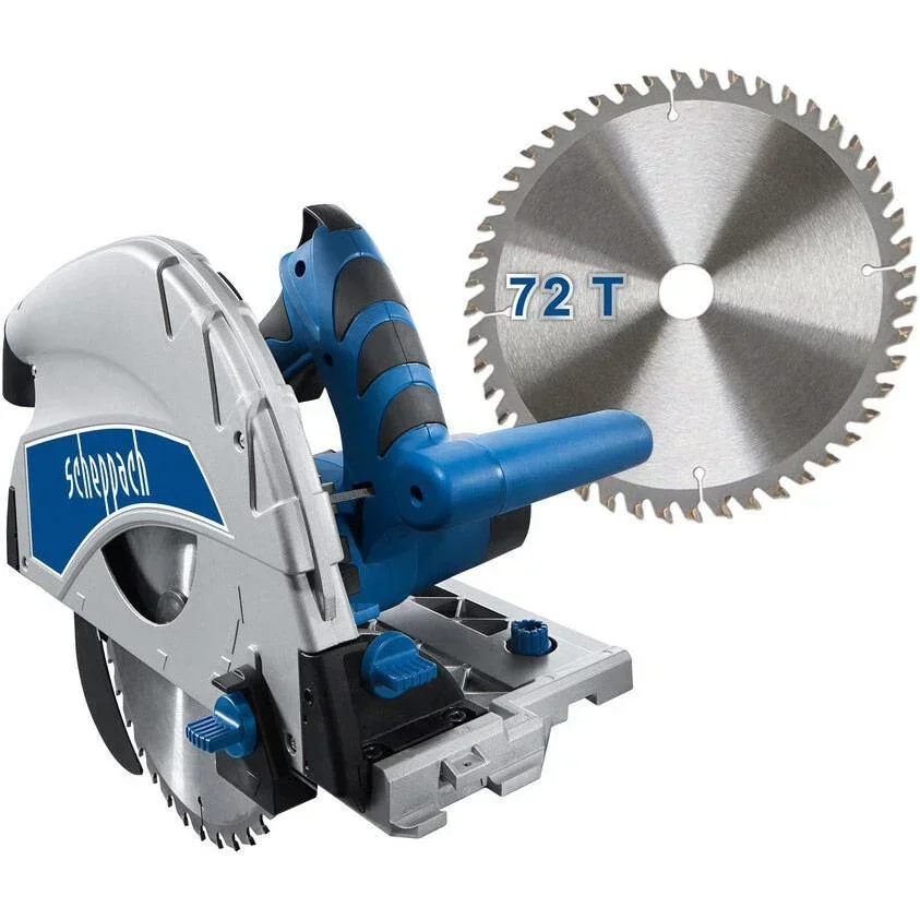 Eintauchschnittsäge PL75 - 210mm, 1600W, Sägeblatt 1x 36T + 1x 72T
