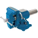 Multifunktionaler Schraubstock, 125 mm 360° x 360