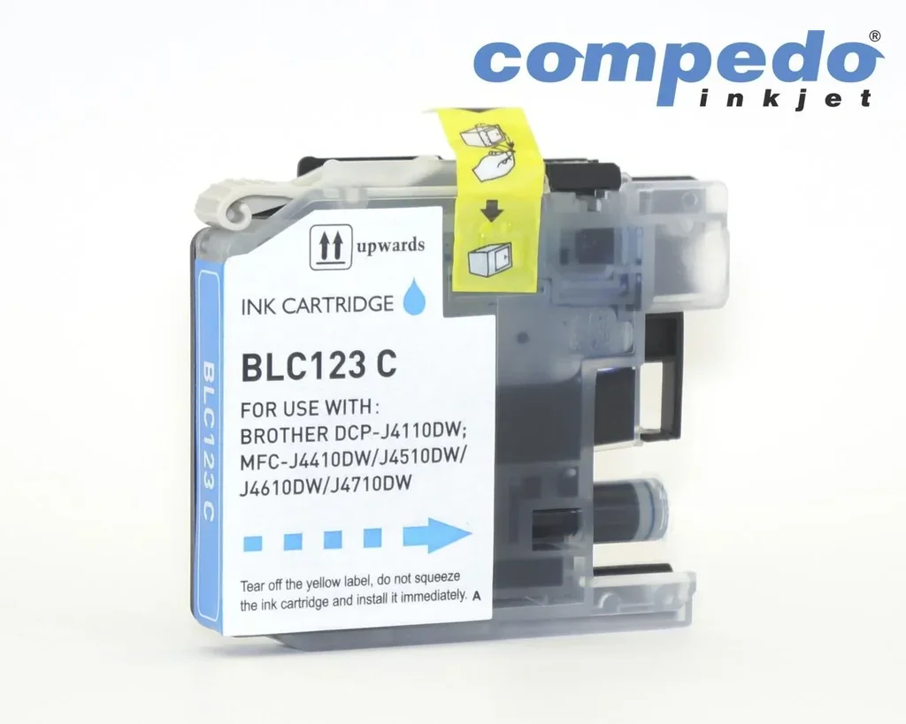 Druckerpatrone für Brother LC123Y08 gelb