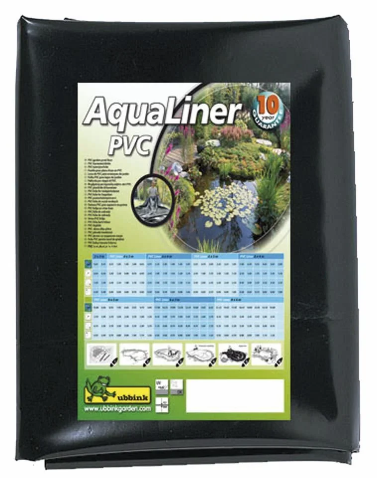 PVC Teichfolie, 0,5 mm, 4 x 3 m