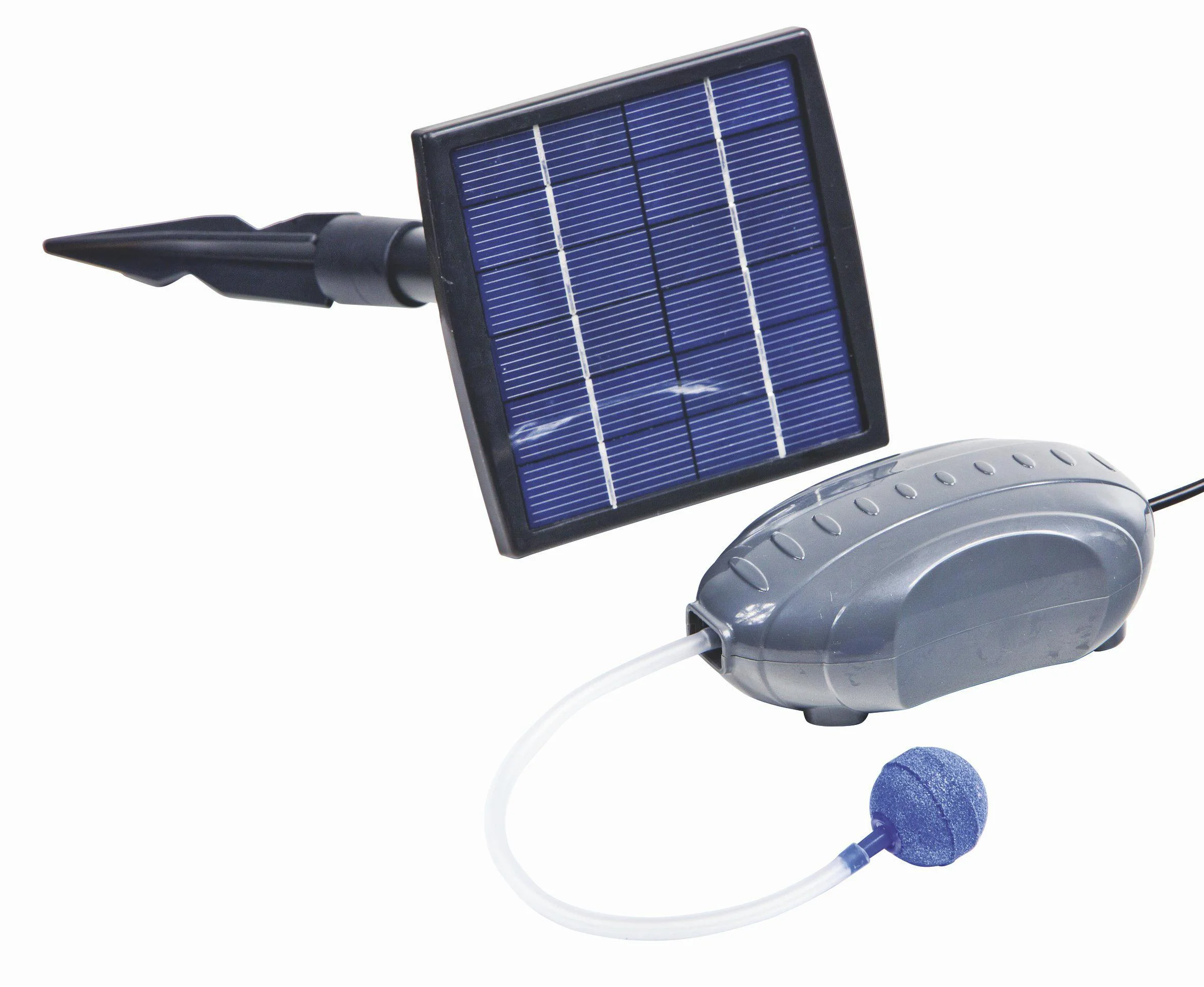 Indoor-Solar-Teichbelüfter für Teichgrößen bis 4.000 L
