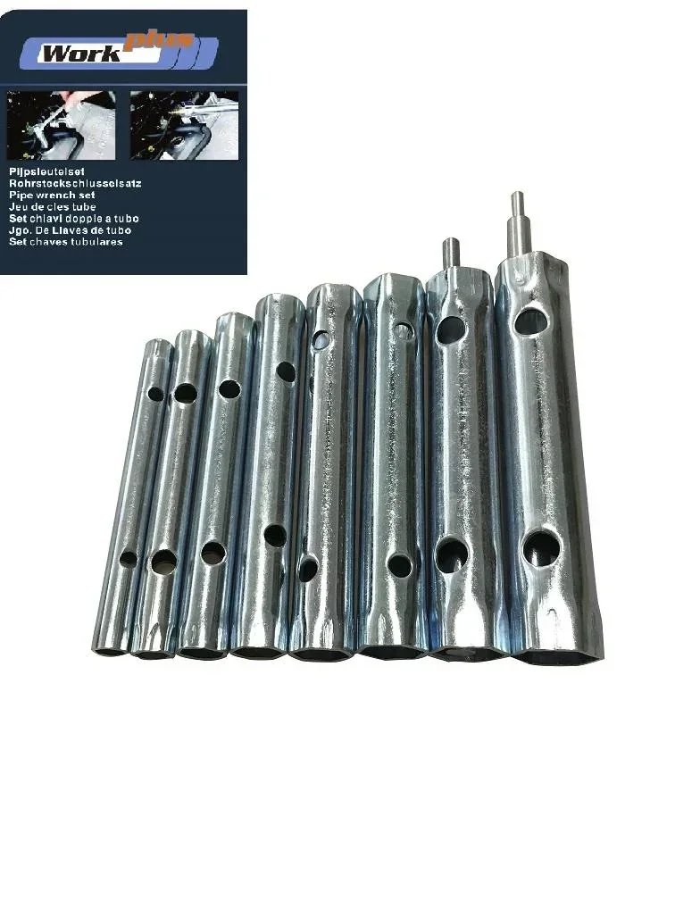 Rohrsteckschlüssel-Satz 6 - 22 mm, 10-teilig