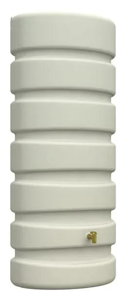 Wandtank / Regentonne "Classic", 650 l, Farbe sandbeige