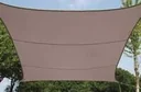 Garten-Sonnensegel 3,6 x 3,6 m Farbe: Taupe