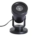 LED Projektor Lichter Effektlicht 4 Motiv-Folien Weihnachten Schwarz