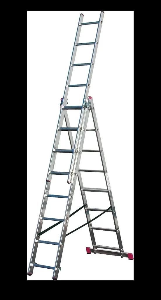 CORDA Vielzweckleiter 3 x 8 Sprossen