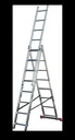 CORDA Vielzweckleiter 3 x 8 Sprossen