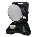 Sat-Campingkoffer CS35 mit Easyfind LNB, Halterung