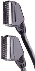HQ Scart Kabel 1,5 m, 2 Scart Stecker, einzeln geschirmt