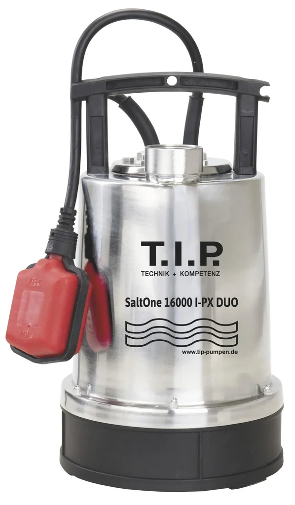 Salzwasserresitente Pumpe Edelstahl "SaltOne 16000 I-PX DUO" - bis 16.000 l/h Fördermenge