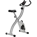 Heimtrainer X-Bike Fahrradtrainer mit 8 stufig einstellbarem Magnetwiderstand faltbares Fitnessfahrrad höhenverstellbar