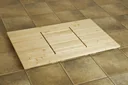 Bodenrost aus naturbelassenes Fichtenholz, LxB 100 x 61,5 cm  