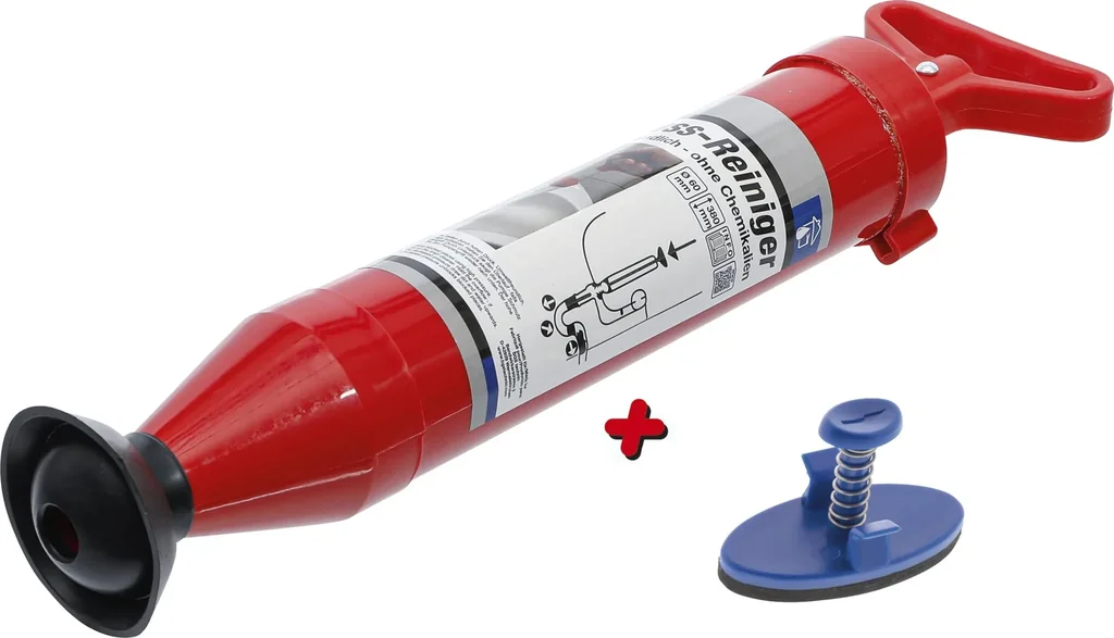 Vakuum-Pumpe inklusive Verschlussstopfen für Waschtisch