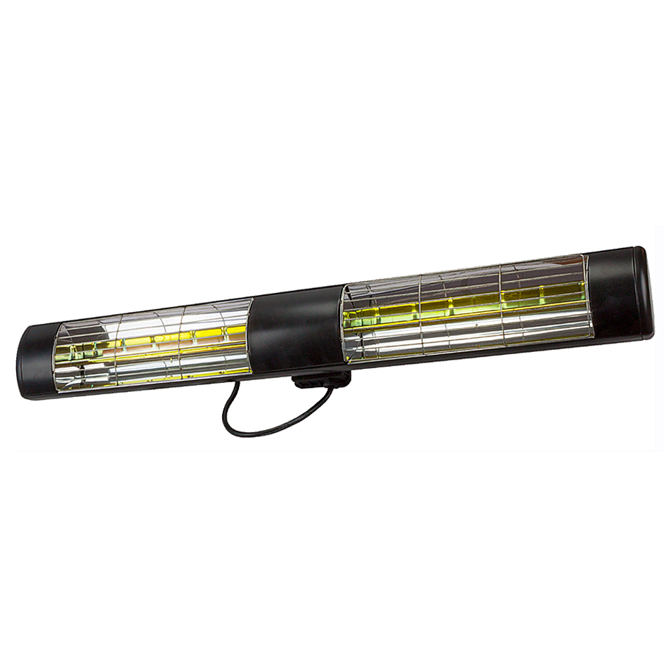 IR-Heizstrahler, 3000 W, 230 V, IP55, schwarz