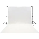 Studio-Hintergrund-Set CL-BACKDROP10 374 cm inklusive schwarzem und weißem Tuch