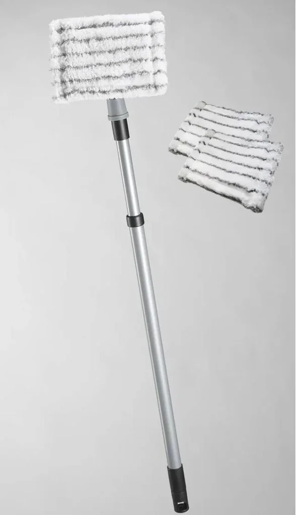Bad- und Fliesenwischer inklusive 2 Ersatzbezüge